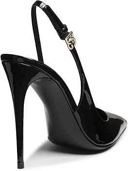 Amazon.com: Dolce&Gabbana, 101MM Patent Leather Slingback Pumps